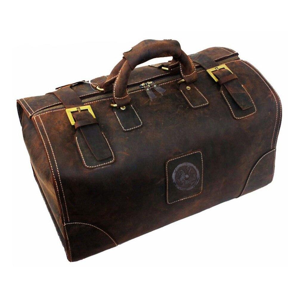 Vintage Leder Reisetasche Vintage-Koffer Vintage-Tasche a7796c561c033735a2eb6c: Dunkelbraun|Marron cuir crouté|Marron losange|Schwarz