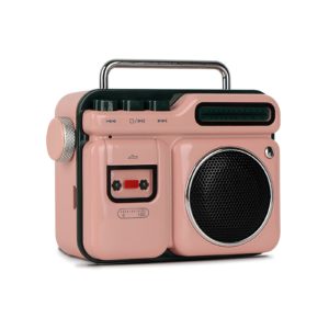 Tragbarer Mini-Bluetooth-Radio-Lautsprecher Vintage-Lautsprecher Vintage-Objekt a7796c561c033735a2eb6c: Blau|Rosa|Vert