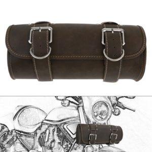 Vintage PU Leder Satteltasche für Motorrad Vintage-Motorradtasche Vintage-Tasche a7796c561c033735a2eb6c: Braun|Dunkelbraun|Schwarz